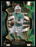 Quinn Ewers 2025 Panini Select Concourse Black & Green Shock RC #82
