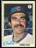 Larry Cox 1978 Topps #541 Chicago Cubs