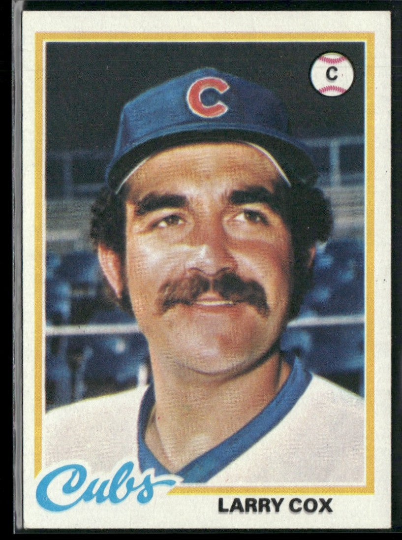 Larry Cox 1978 Topps #541 Chicago Cubs