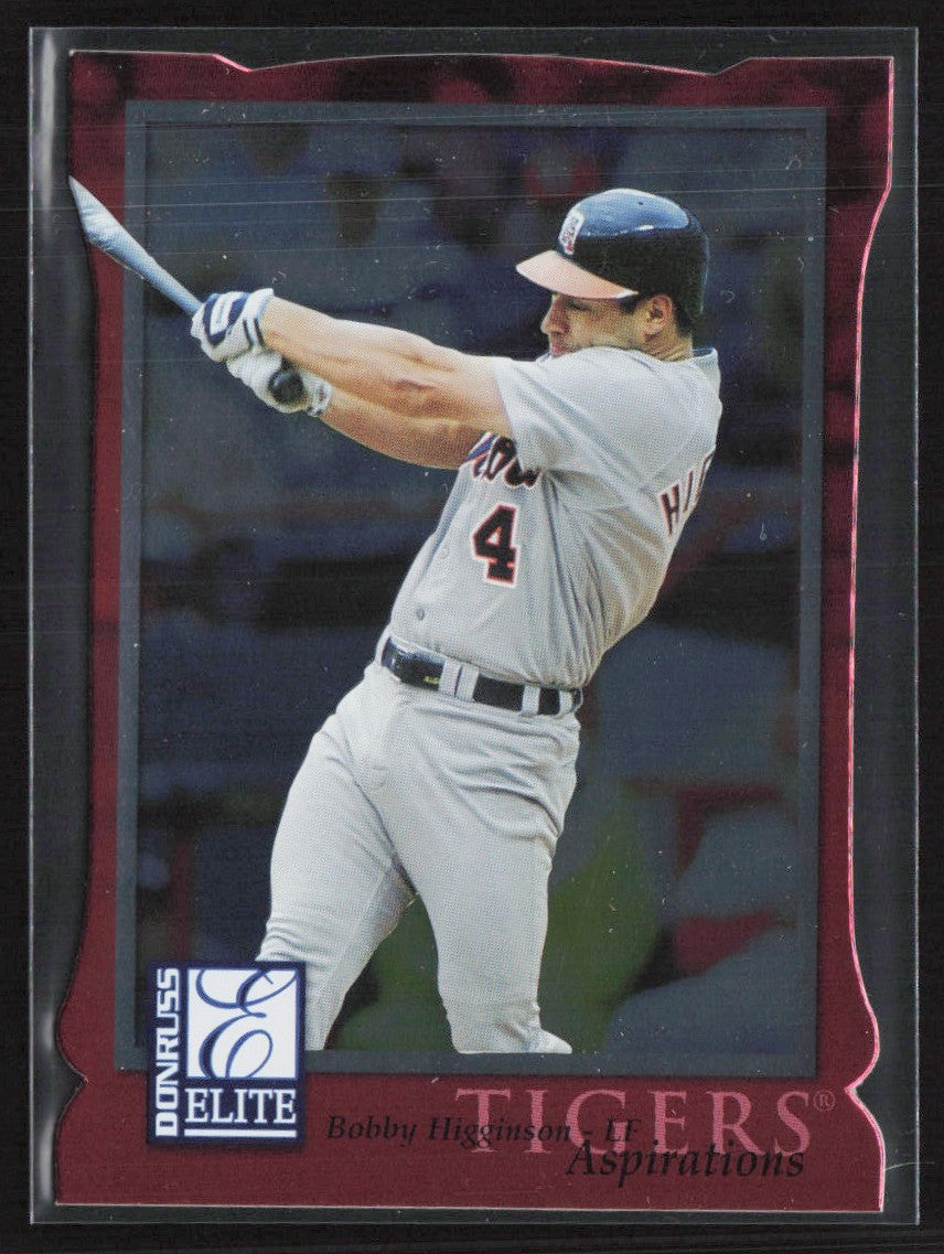 Bobby Higginson 1998 Donruss Elite Aspirations /750 #30 Detroit Tigers
