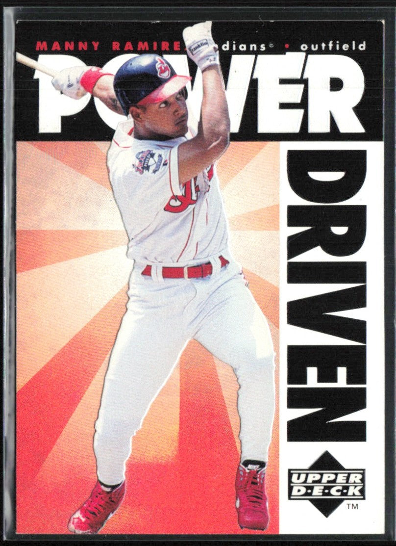 Manny Ramirez 1996 Upper Deck Power Driven #PD13 Cleveland Indians