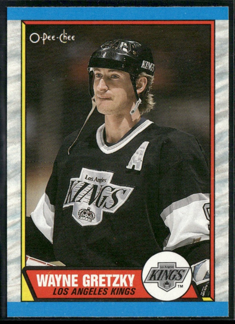Wayne Gretzky 1989 O-Pee-Chee #156 Los Angeles Kings