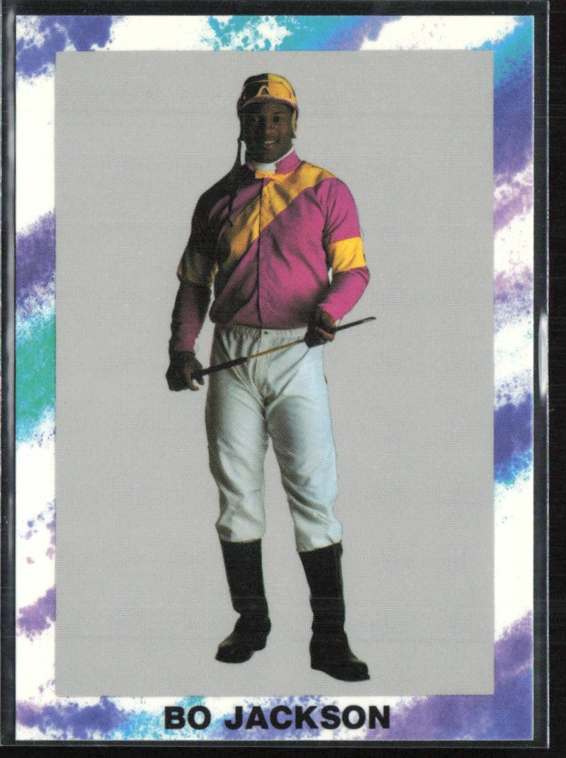 Bo Jackson 1990 Bo Knows Horse Racing