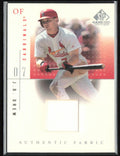 J.D. Drew 2001 SP Game Used Edition Authentic Fabric Jersey #JDR