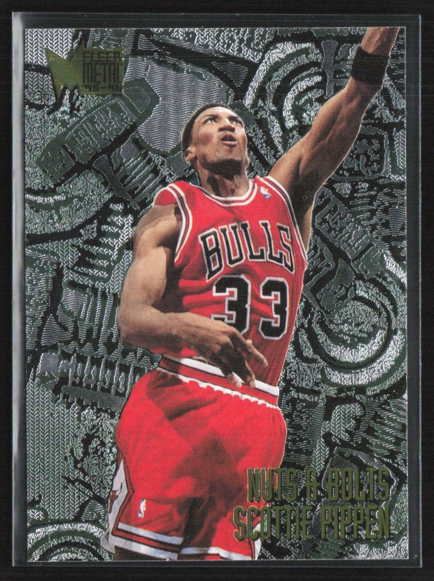 Scottie Pippen 1995 Fleer Metal #216 Chicago Bulls