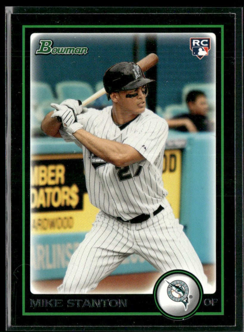 Mike Stanton 2010 Bowman Draft Picks & Prospects RC #BDP30 Florida Marlins