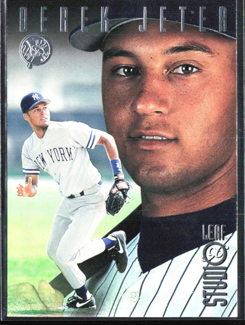 Derek Jeter 1996 Leaf Studio #33 New York Yankees
