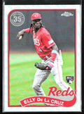 Elly De La Cruz 2024 Topps Chrome 1989 Design RC #89CB-11 Cincinnati Reds