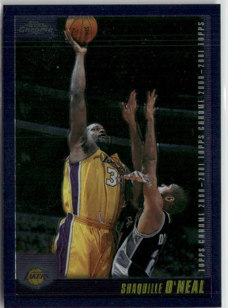 Shaquille O'Neal 2000 Topps Chrome #8 Los Angeles Lakers