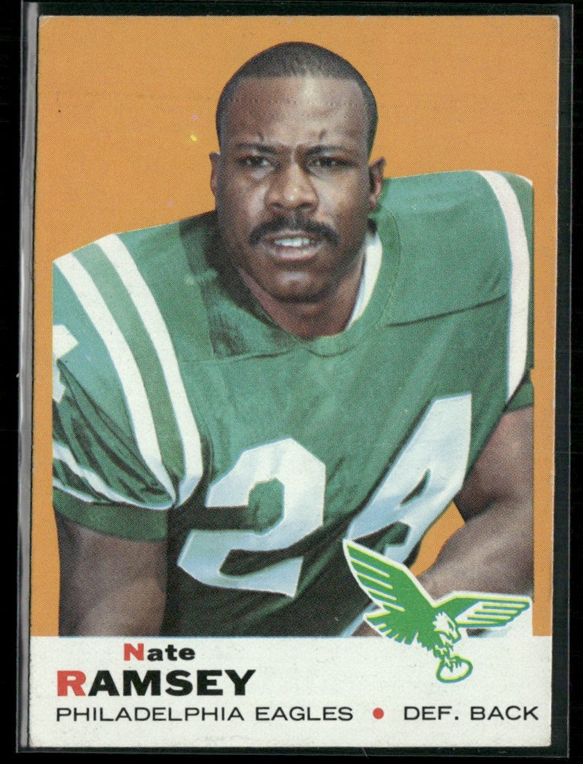 Nate Ramsey 1969 Topps #63 Philadelphia Eagles