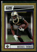 Michael Thomas 2022 Score Dots Gold /225 #56 New Orleans Saints