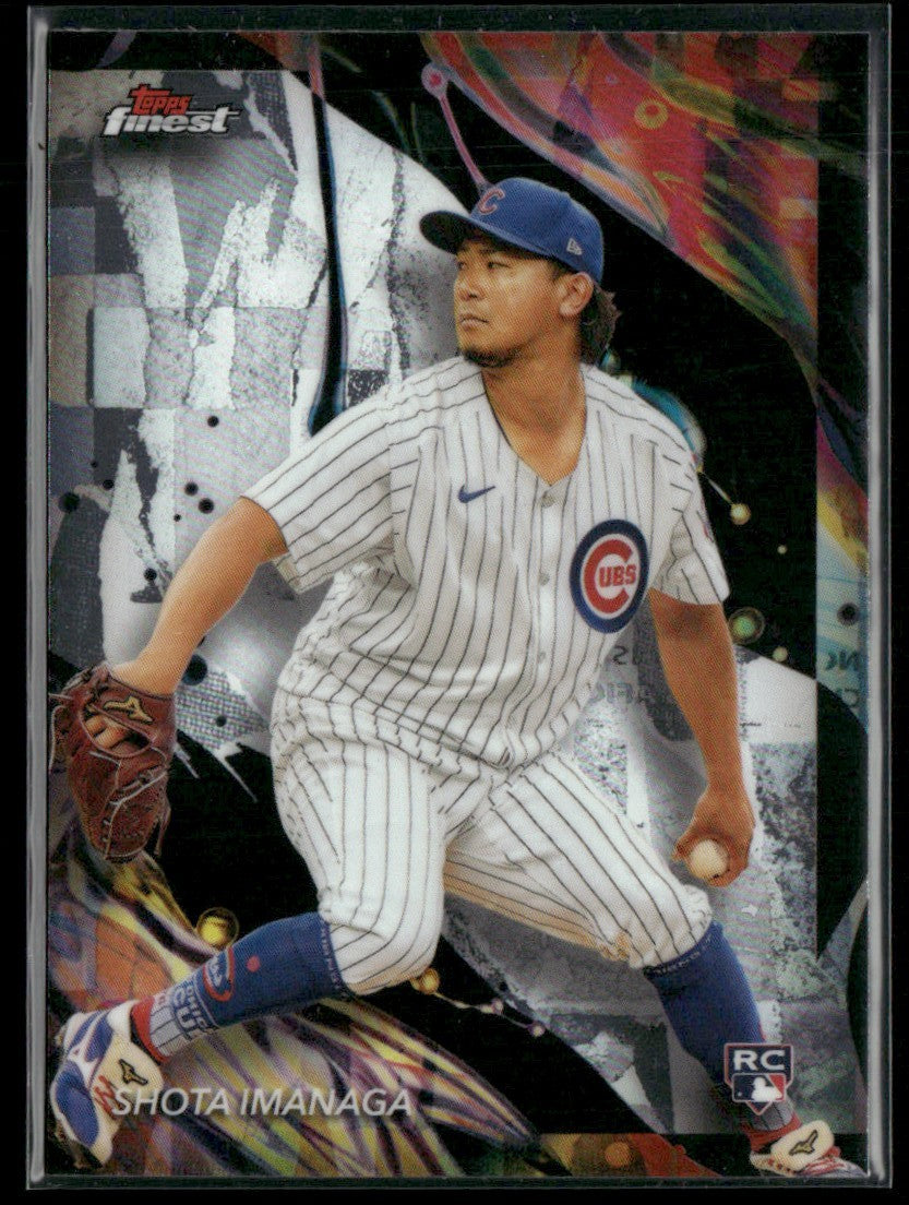 Shota Imanaga 2024 Topps Finest Uncommon RC #161 Chicago Cubs