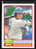 Shohei Ohtani 2025 Topps Heritage #148 Los Angeles Dodgers