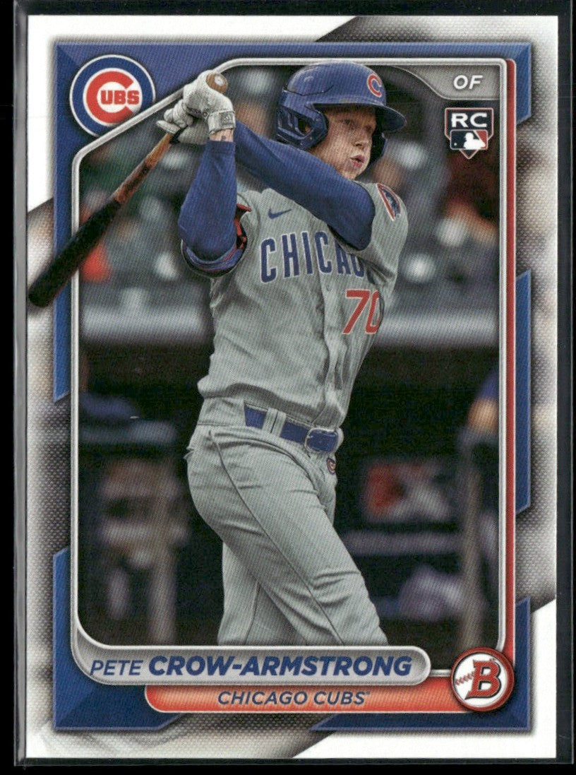 Pete Crow-Armstrong 2024 Bowman RC #85 Chicago Cubs