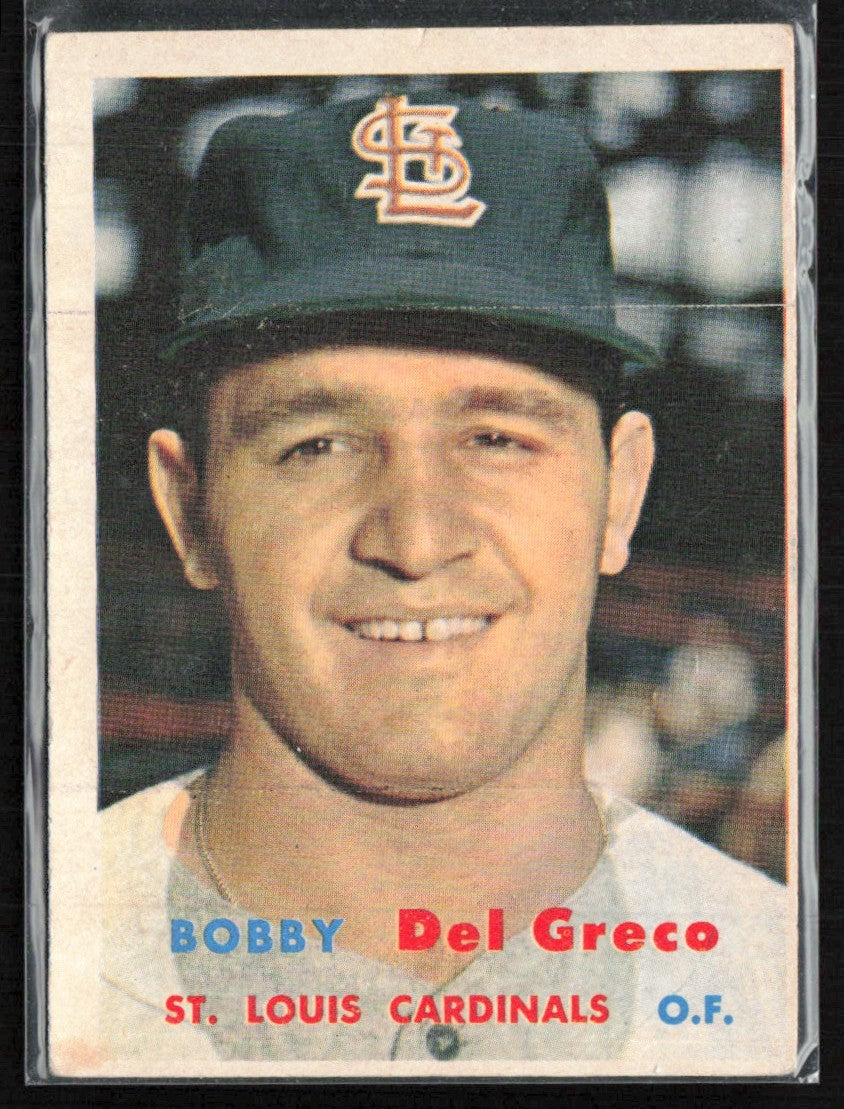 Bobby Del Greco 1957 Topps #94 St. Louis Cardinals