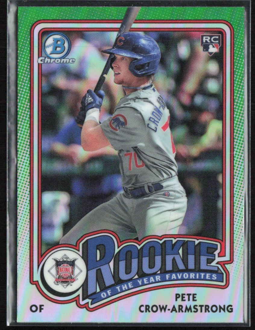 Pete Crow-Armstrong 2024 Bowman Rookie of the Year Favorites RC #ROY-13