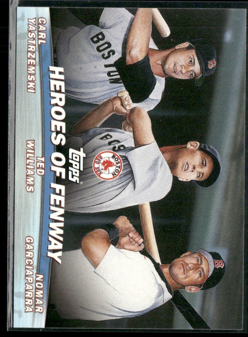 Heroes of Fenway (Carl Yastrzemski/Ted Williams/Nomar Garciaparra) 2001