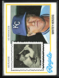 Whitey Herzog 1978 Topps #299 Kansas City Royals