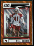 Myjai Sanders 2022 Score Lava RC /599 #319 Arizona Cardinals