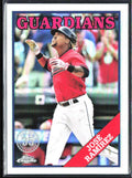 Jose Ramirez 2023 Topps Chrome 1988 Design #88BC-17 Cleveland Guardians