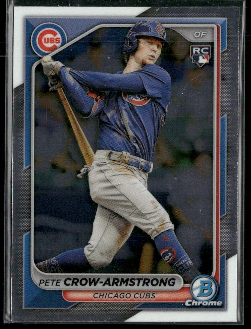 Pete Crow-Armstrong 2024 Bowman Chrome RC #45 Chicago Cubs