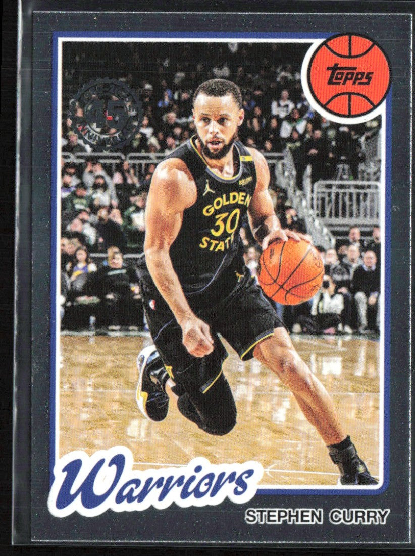 Stephen Curry 2025 Topps '80-81 #80BK-89 Golden State Warriors