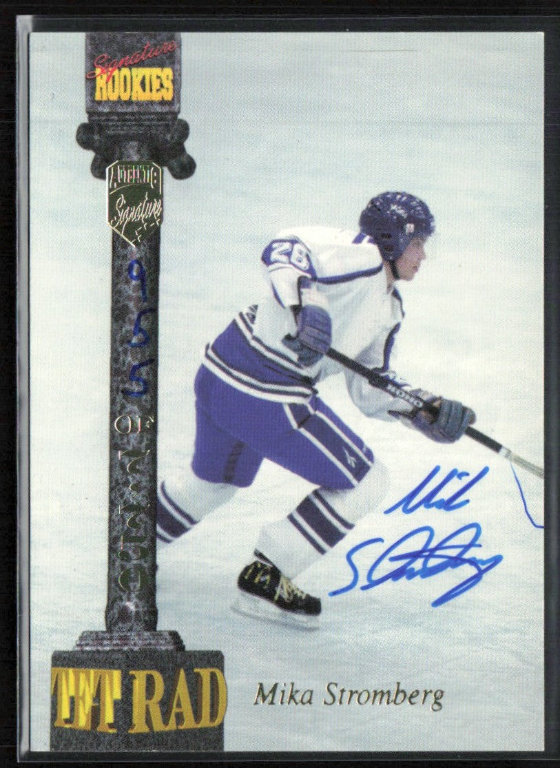Mika Stromberg 1994 Signature Rookies TetRad AUTO /7750 #CXV