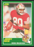 Jerry Rice 1989 Score #221 San Francisco 49ers