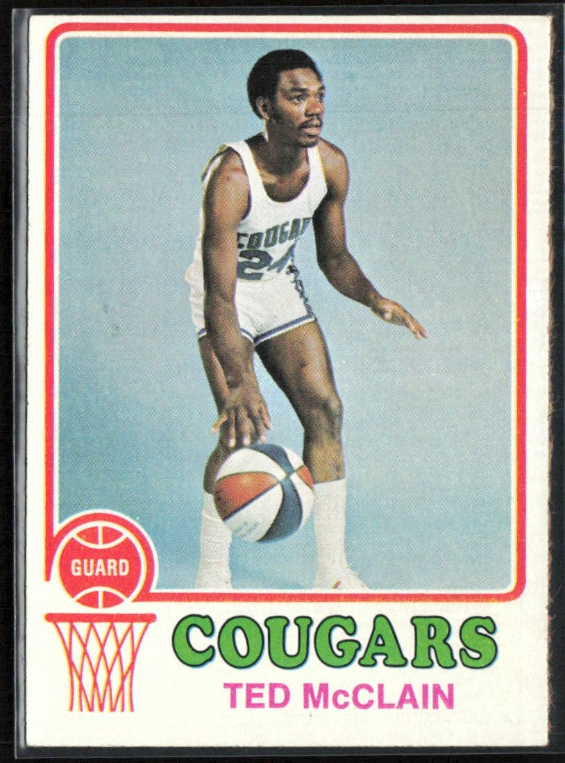 Ted McClain 1973 Topps #247 Carolina Cougars