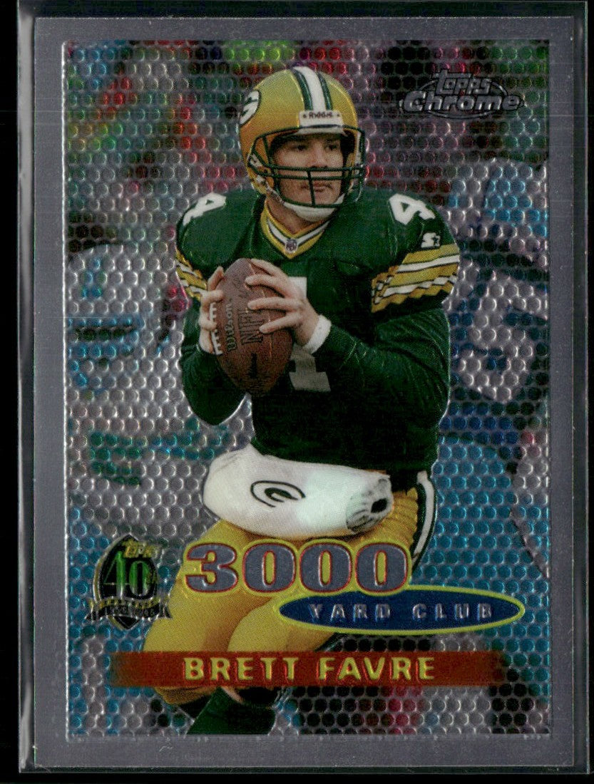 Brett Favre 1996 Topps Chrome #131 Green Bay Packers