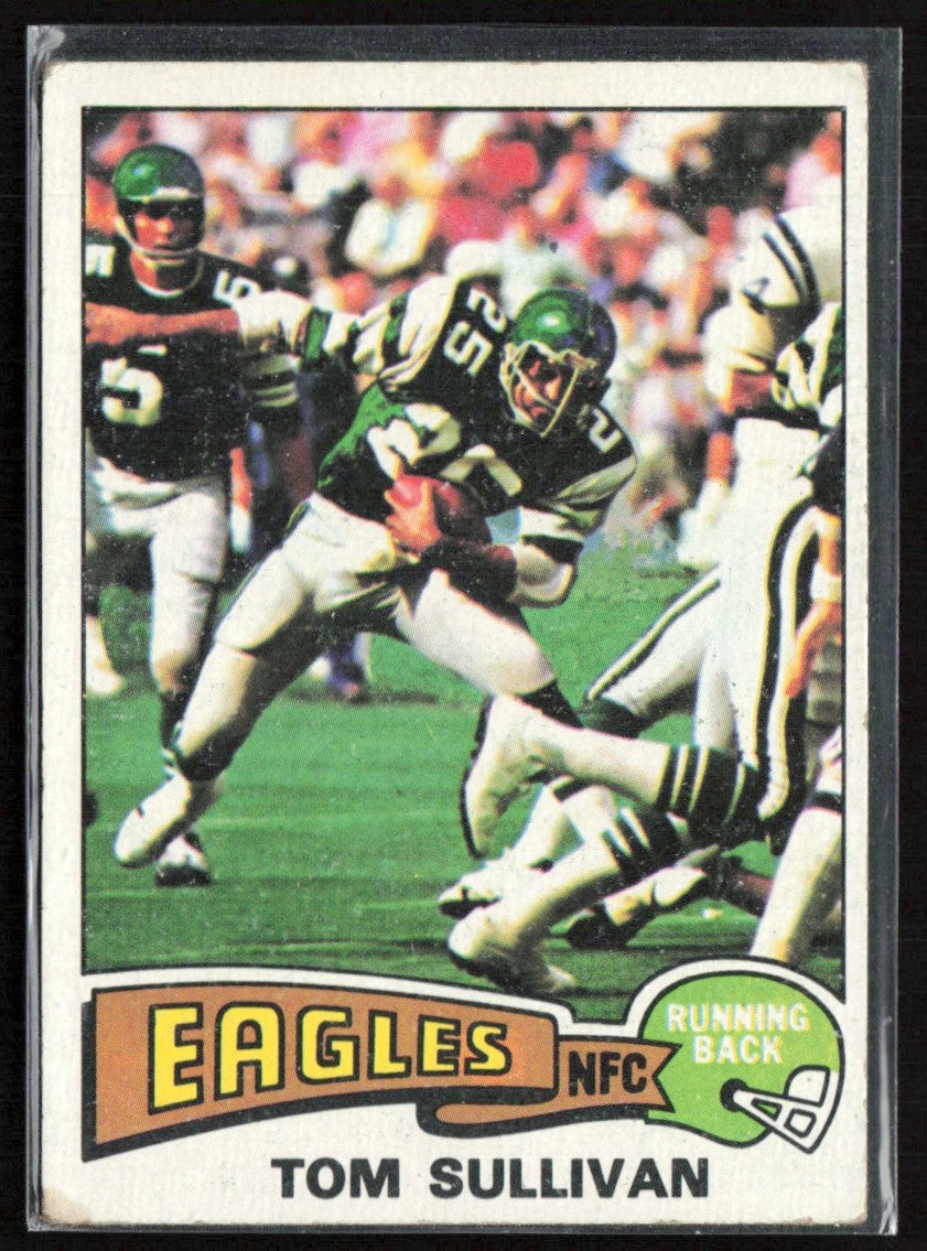 Tom Sullivan 1975 Topps RC #509 Philadelphia Eagles