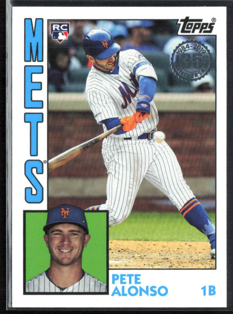 Pete Alonso 2019 Topps 1984 Design RC #84-11 New York Mets