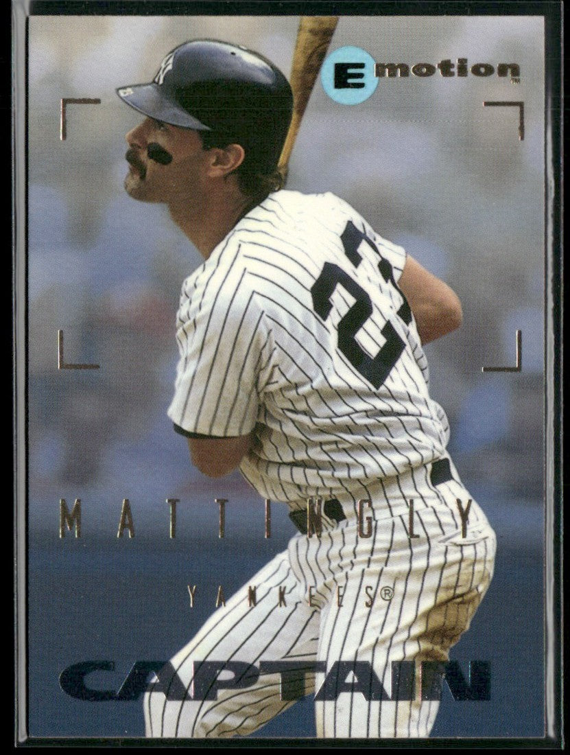 Don Mattingly 1995 Fleer Emotion #62 New York Yankees