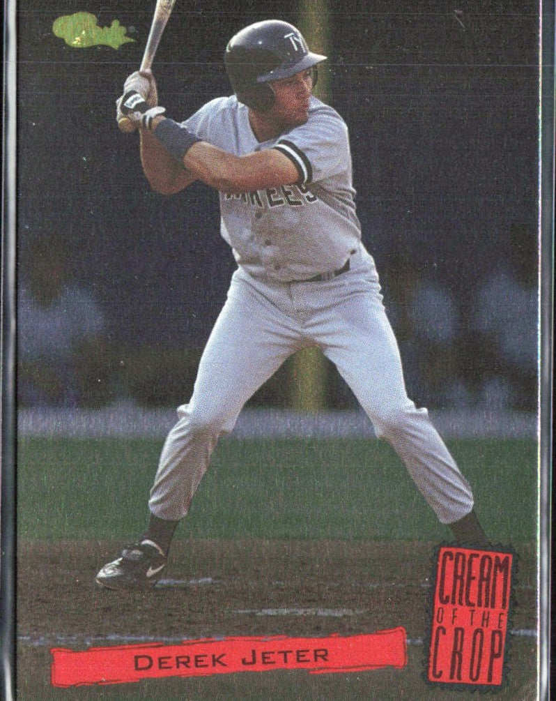 Derek Jeter 1994 Classic Cream of the Crop #C17 Tampa Yankees
