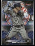 Anthony Volpe 2023 Bowman's Best Refractor RC #42 New York Yankees