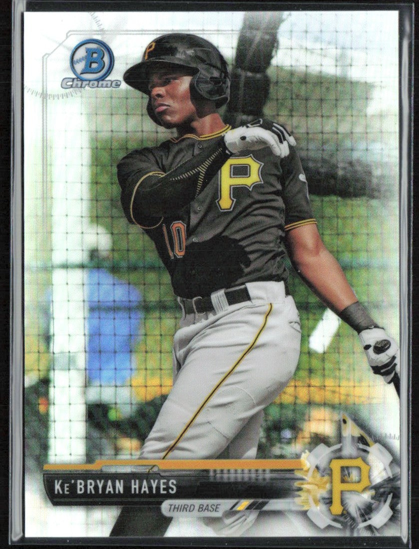 Ke'Bryan Hayes 2017 Bowman Chrome Prospects Refractor /499 #BCP105