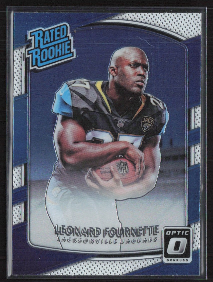 Leonard Fournette 2017 Donruss Optic RC #169 Jacksonville Jaguars