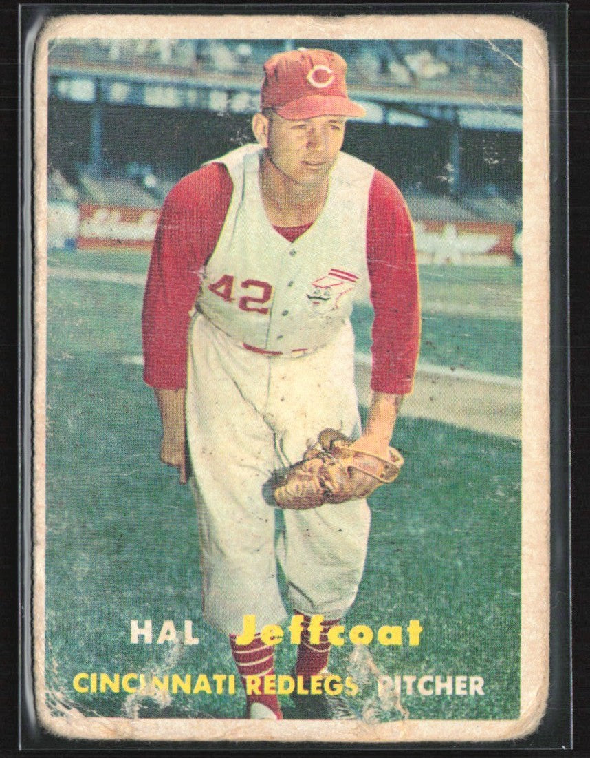 Hal Jeffcoat 1957 Topps #93 Cincinnati Reds