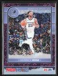 Derrick Rose 2024 Panini NBA Hoops Premium Purple Winter Prizm #37