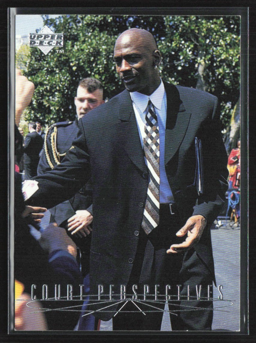 Michael Jordan 1997 Upper Deck Court Perspectives #165 Chicago Bulls