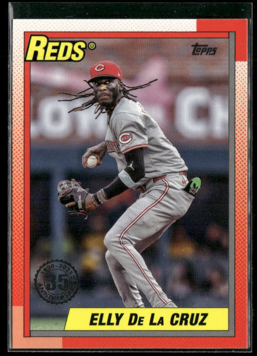 Elly De La Cruz 2025 Topps 1990 #T90-20 Cincinnati Reds