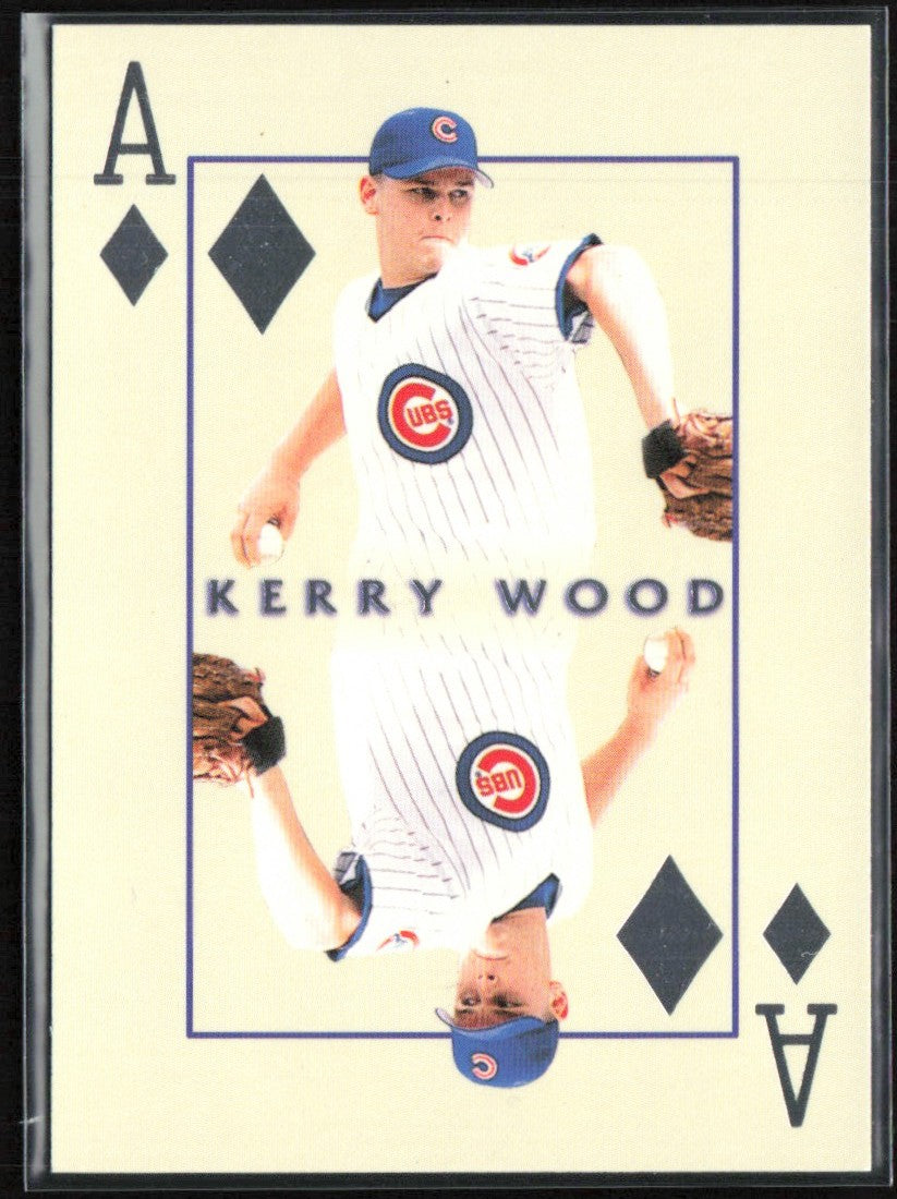 Kerry Wood 2000 Pacific Invincible Diamond Aces #7 Chicago Cubs