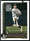 Jacob Wilson 2025 Topps RC #314 Athletics