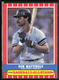 Don Mattingly 1987 Fleer Baseball All Stars #26 New York Yankees