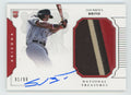 Socrates Brito 2016 Panini National Treasures RC AUTO /99 Jersey #198