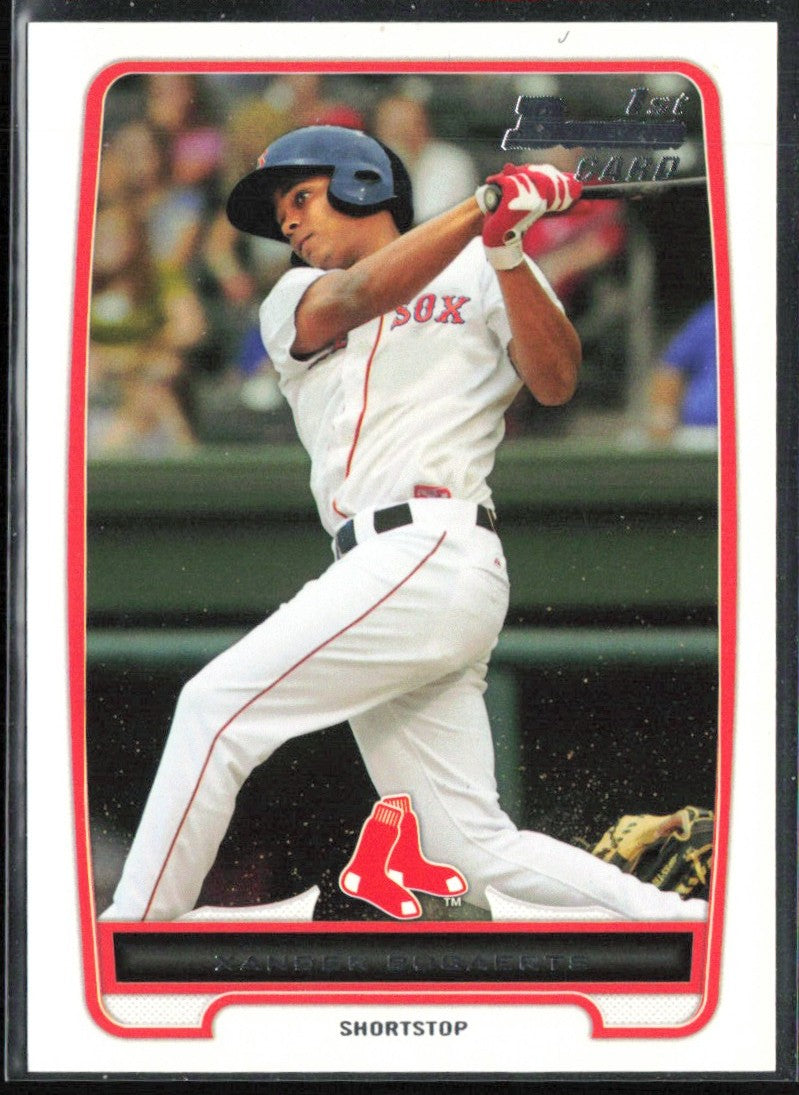 Xander Bogaerts 2012 Bowman Prospects #BP105 Boston Red Sox