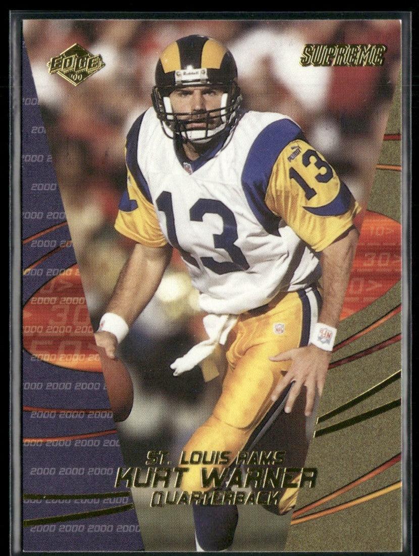 Kurt Warner 2000 Collector's Edge Supreme #117 St. Louis Rams