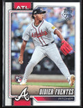 Didier Fuentes 2026 Topps RC #243 Atlanta Braves
