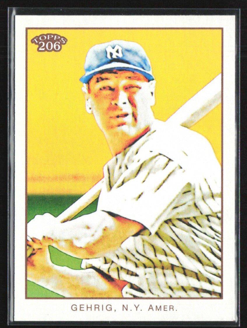Lou Gehrig 2009 Topps 206 Batting Pose #271 New York Yankees