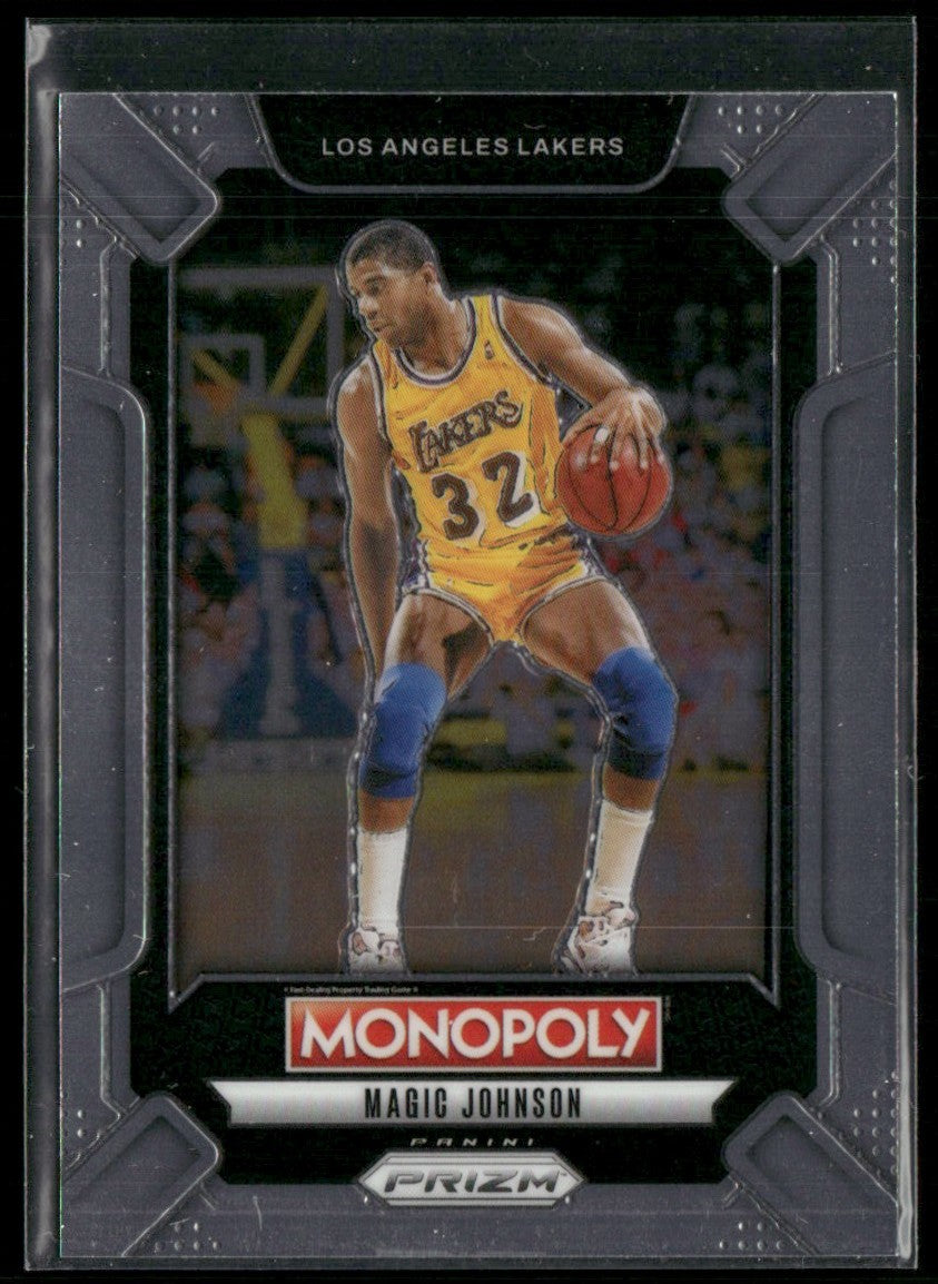 Magic Johnson 2024 Panini Prizm Monopoly Legends #LEG4 Los Angeles Lakers
